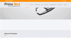Desktop Screenshot of primemed.com.br