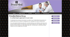 Desktop Screenshot of primemed.net